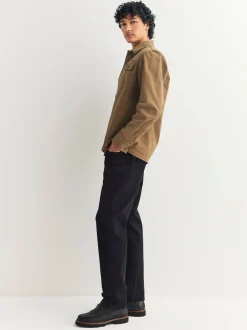 Jeans|Next Zwart - Straight fit - Motionflex jeans