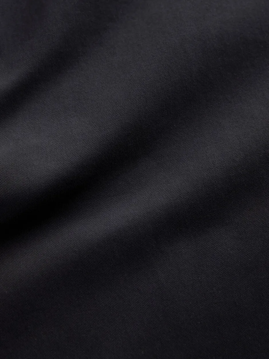 Broeken En Chino's|Next - Straight fit - Pleated Stretch Chinos Trousers With Elasticated Waist Zwart