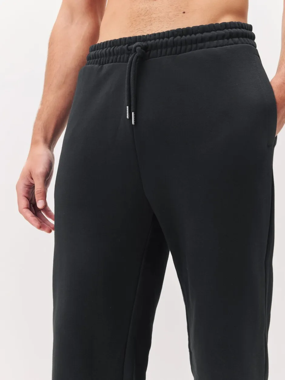 Joggingbroeken*Next Zwart - Straight fit - Relaxed Fit Brushback Heavyweight Joggers