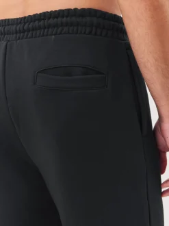 Joggingbroeken*Next Zwart - Straight fit - Relaxed Fit Brushback Heavyweight Joggers
