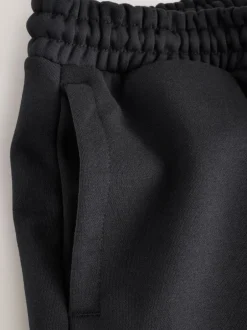 Joggingbroeken*Next Zwart - Straight fit - Relaxed Fit Brushback Heavyweight Joggers