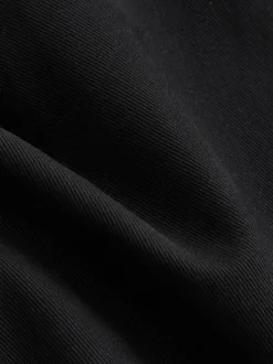 Broeken En Chino's*Next - Straight fit - Zachte chino met riem Zwart