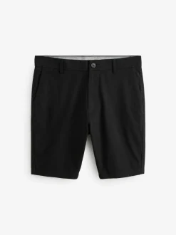 Shorts*Next - Strakke Pasvorm - Chinoshort met stretch Zwart