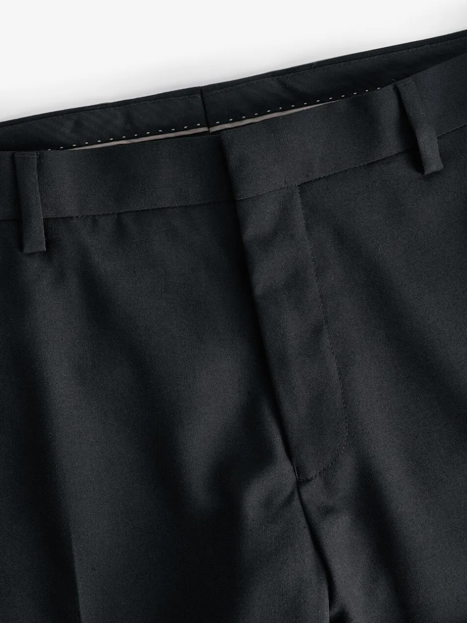 Smokings En Feestkleding*Next - Strakke Pasvorm - Pantalon in smokingstijl Zwart