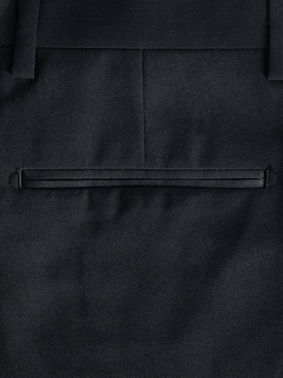 Smokings En Feestkleding*Next - Strakke Pasvorm - Pantalon in smokingstijl Zwart