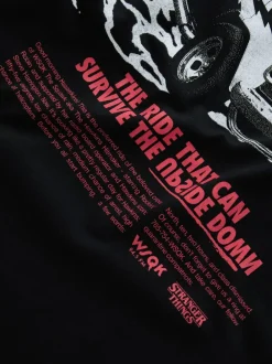 T-Shirts En Hemden*Next Zwart - Stranger Things Graphic Print T-Shirt