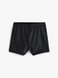 Badkleding|Next - Stretch zwemshorts (3-16 jr) Zwart