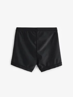 Badkleding|Next - Stretch zwemshorts (3-16 jr) Zwart