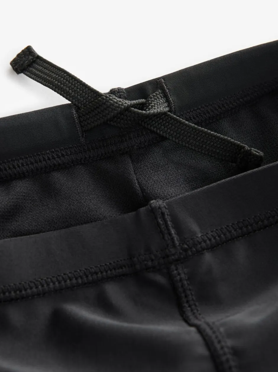 Badkleding|Next - Stretch zwemshorts (3-16 jr) Zwart