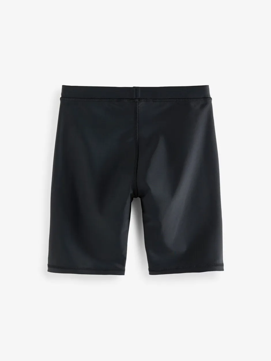 Badkleding|Next - Stretch zwemshorts (3-16 jr) Zwart