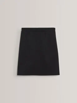 Shorts En Rokken*Next Zwart - Stretchkokerrok van jersey met elastische taille voor senioren (9-18jr)
