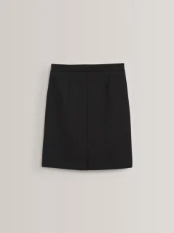 Shorts En Rokken*Next Zwart - Stretchkokerrok van jersey met elastische taille voor senioren (9-18jr)