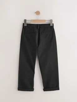 Broeken En Chino's*Next - Stretchy chino's (3-17jr) Zwart