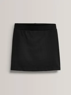 Shorts En Rokken*Next Zwart - Stretchy katoenen jersey schoolschort (3 - 16 jr)