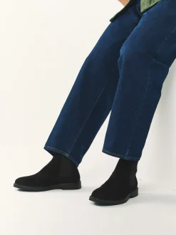 Boots|Next - Suède Chelsea-laars Zwart