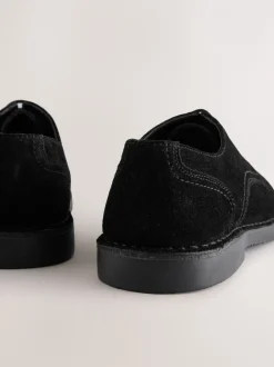 Schoenen|Formele Schoenen*Next - Suède desertschoenen Zwart