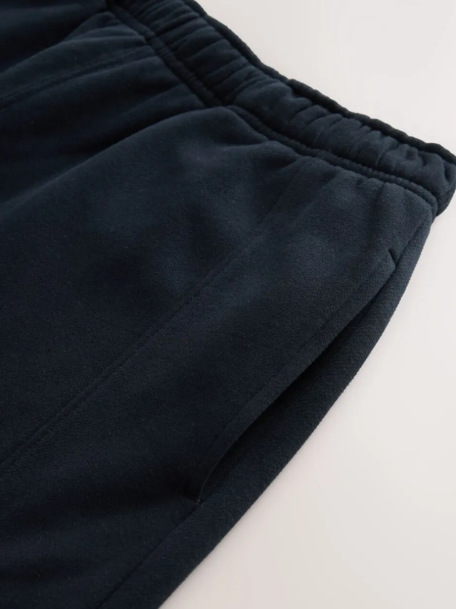 Shorts|Next Zwart - Supersoft Peached Essentials Mid Length Jersey Jort Shorts