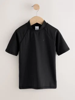 Badkleding|Next Zwart - Surfhemdje (1,5 - 16 jr)