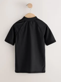 Badkleding|Next Zwart - Surfhemdje (1,5 - 16 jr)