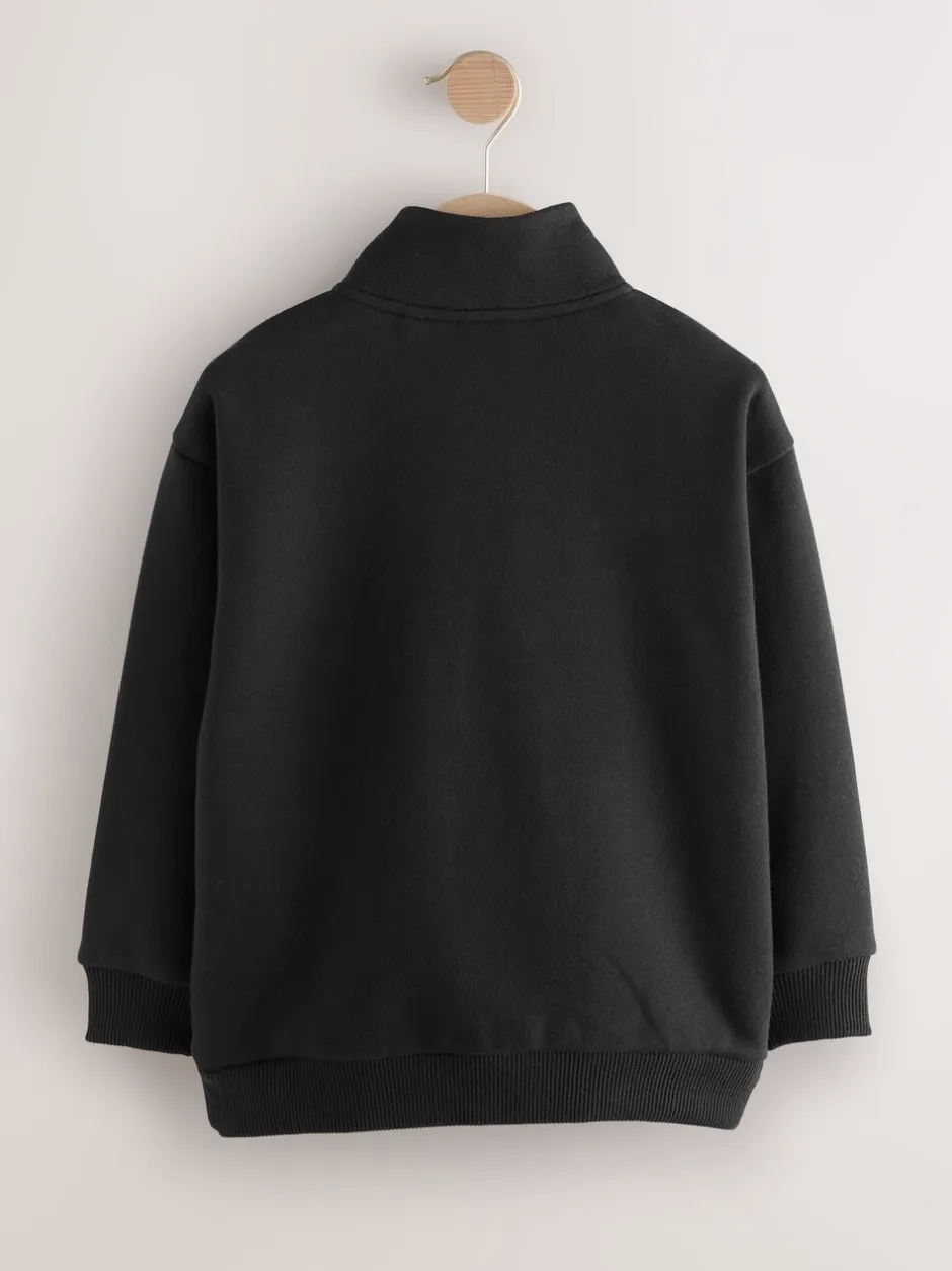 Sweaters En Hoody´S*Next - Sweatshirt met rits bij de hals (3-16jr) Zwart