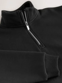 Sweaters En Hoody´S*Next - Sweatshirt met rits bij de hals (3-16jr) Zwart