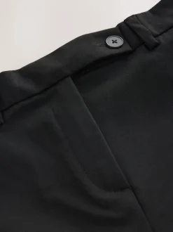 Kostuums En Werkkleding|Broeken*Next - Tailored Bootcut Trousers With Wool Zwart