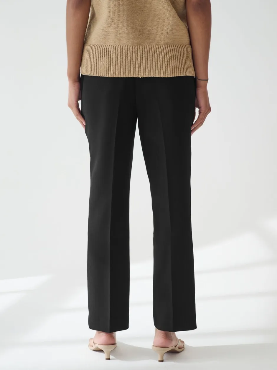 Kostuums En Werkkleding*Next Zwart - Tailored Elasticated Back Straight Leg Trousers