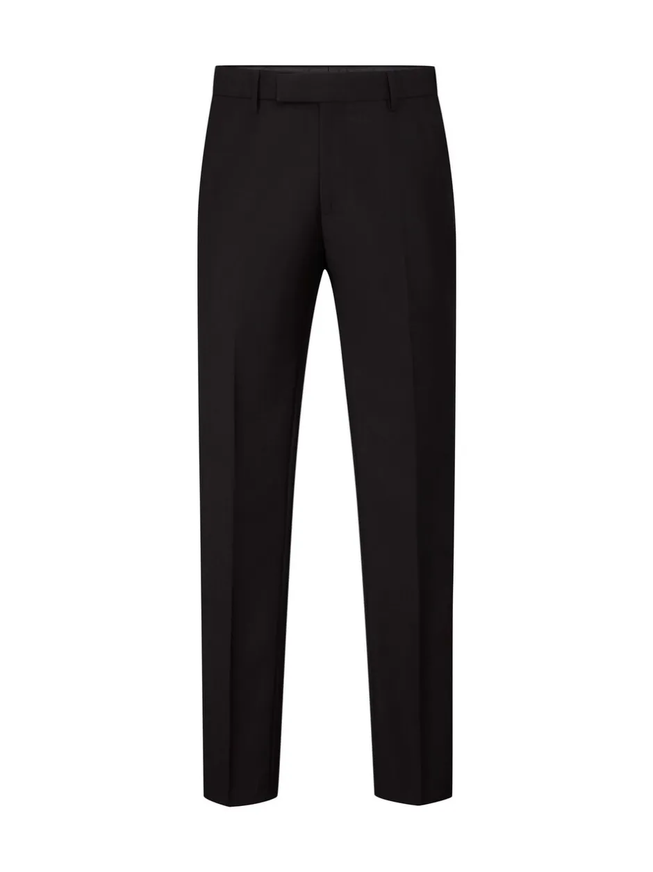 Smokings En Feestkleding|Skopes Zwart - Tailored fit - Sinatra Dinner Suit Trousers
