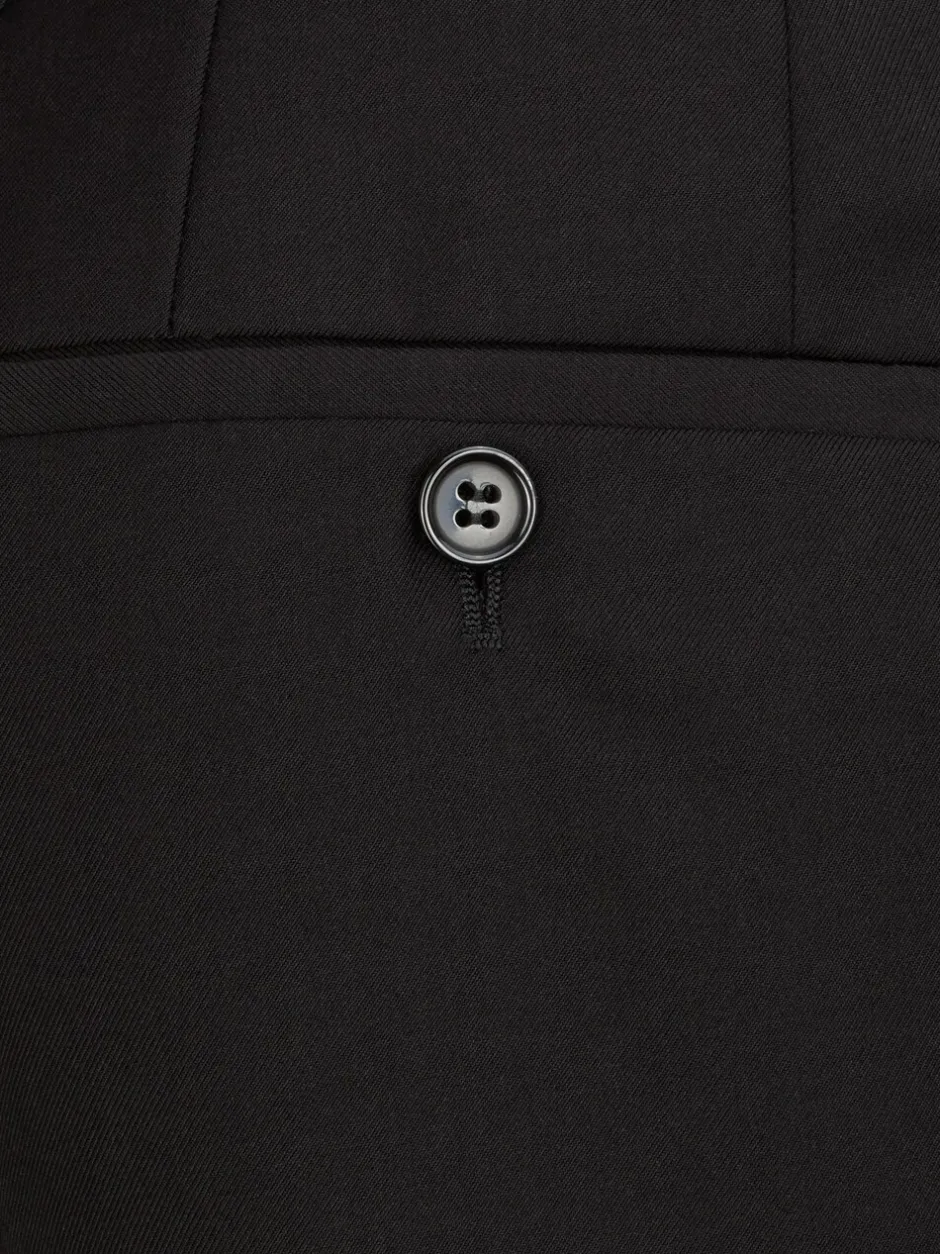 Smokings En Feestkleding|Skopes Zwart - Tailored fit - Sinatra Dinner Suit Trousers