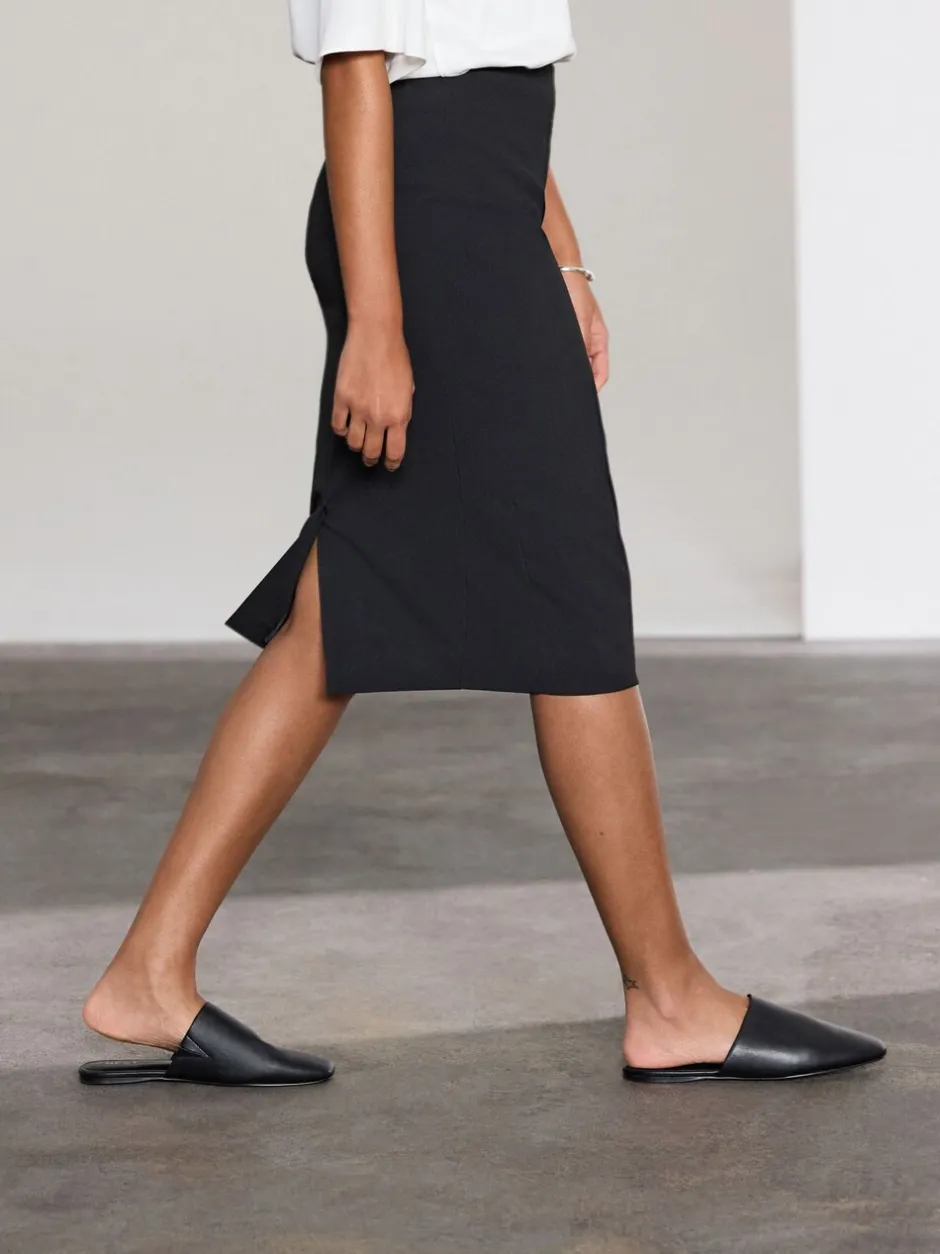 Kostuums En Werkkleding*Next - Tailored Pencil Skirt With Wool Zwart