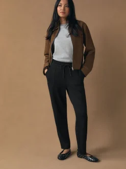 Loungewear|Leggings En Joggingbroeken|Next Zwart - Tapered Jersey Joggers