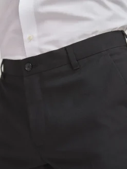 Formele Broek*Next Zwart - Taps toelopende slim-fit - Chique stretchy broek