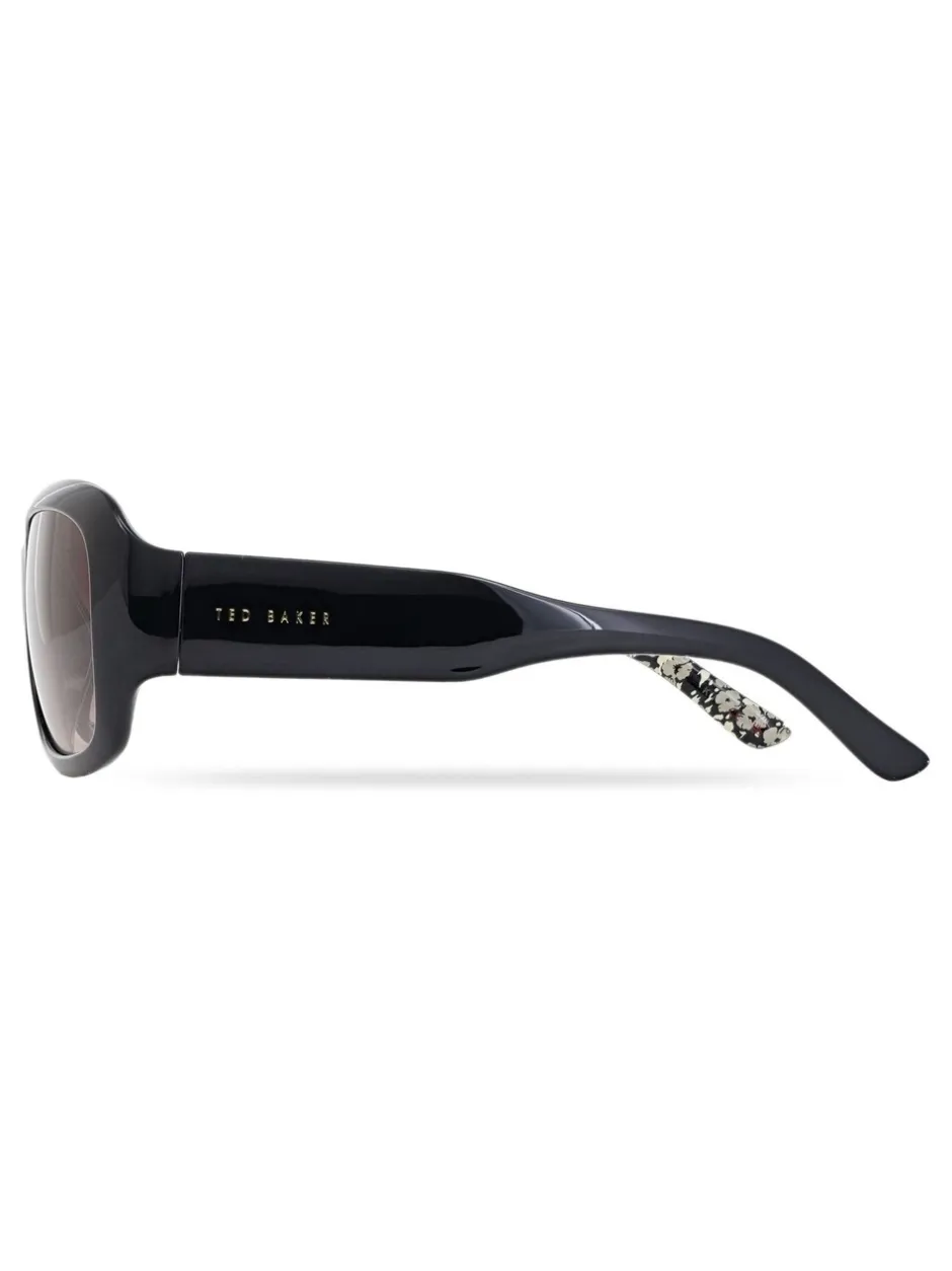 Zonnebril|Ted Baker - Tortoiseshell Charlotte zonnebril Zwart