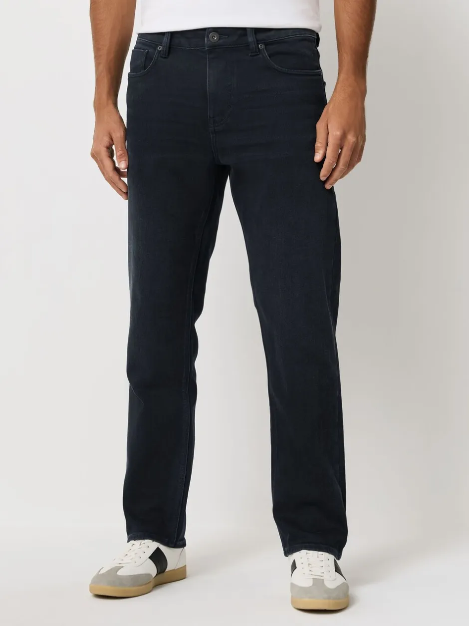 Jeans*Next Zwart - ThermoGen - Straight fit - Motionflex jeans