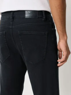 Jeans*Next Zwart - ThermoGen - Straight fit - Motionflex jeans