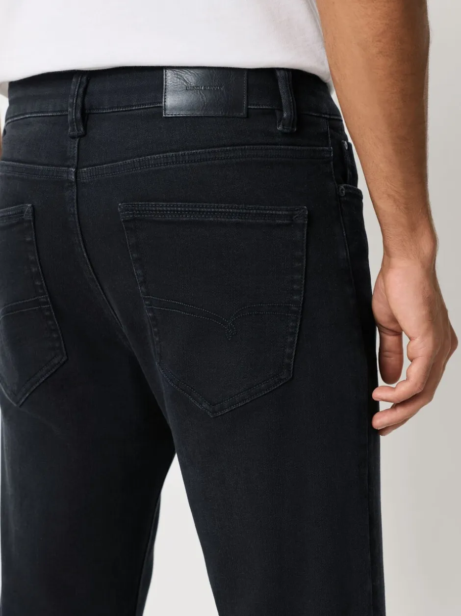 Jeans*Next Zwart - ThermoGen - Straight fit - Motionflex jeans