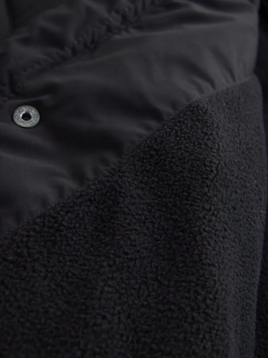Jassen En Jacks*Next - ThermoGen regenbestendige gewatteerde Jack Zwart