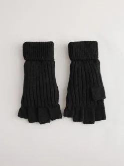 Mutsen, Sjaals En Handschoenen|Next - Thinsulate® vingerloze handschoenen Zwart
