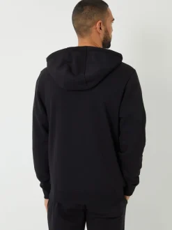 Sweaters En Hoody´S|Sweaters En Hoody´S|Threadbare - - Hoodie met rits Zwart