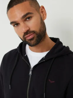 Sweaters En Hoody´S|Sweaters En Hoody´S|Threadbare - - Hoodie met rits Zwart