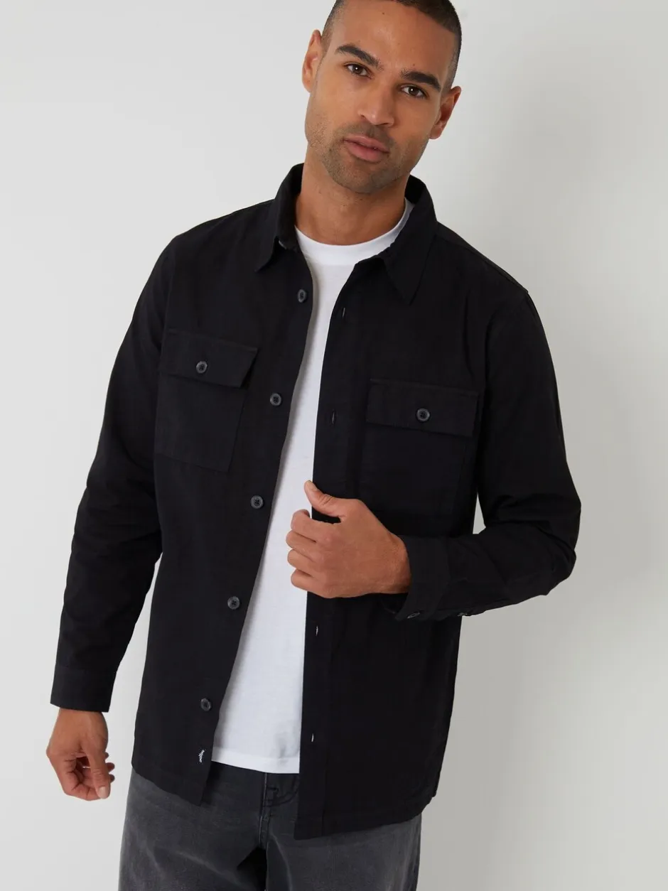 Blazers En Business-Jasjes|Threadbare - - Lichtgewicht jack Zwart