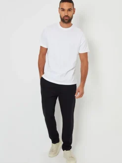 Joggingbroeken*Threadbare - joggingbroek met rechte pijpen Zwart