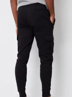 Joggingbroeken|Threadbare - joggingbroek in cargostijl Zwart