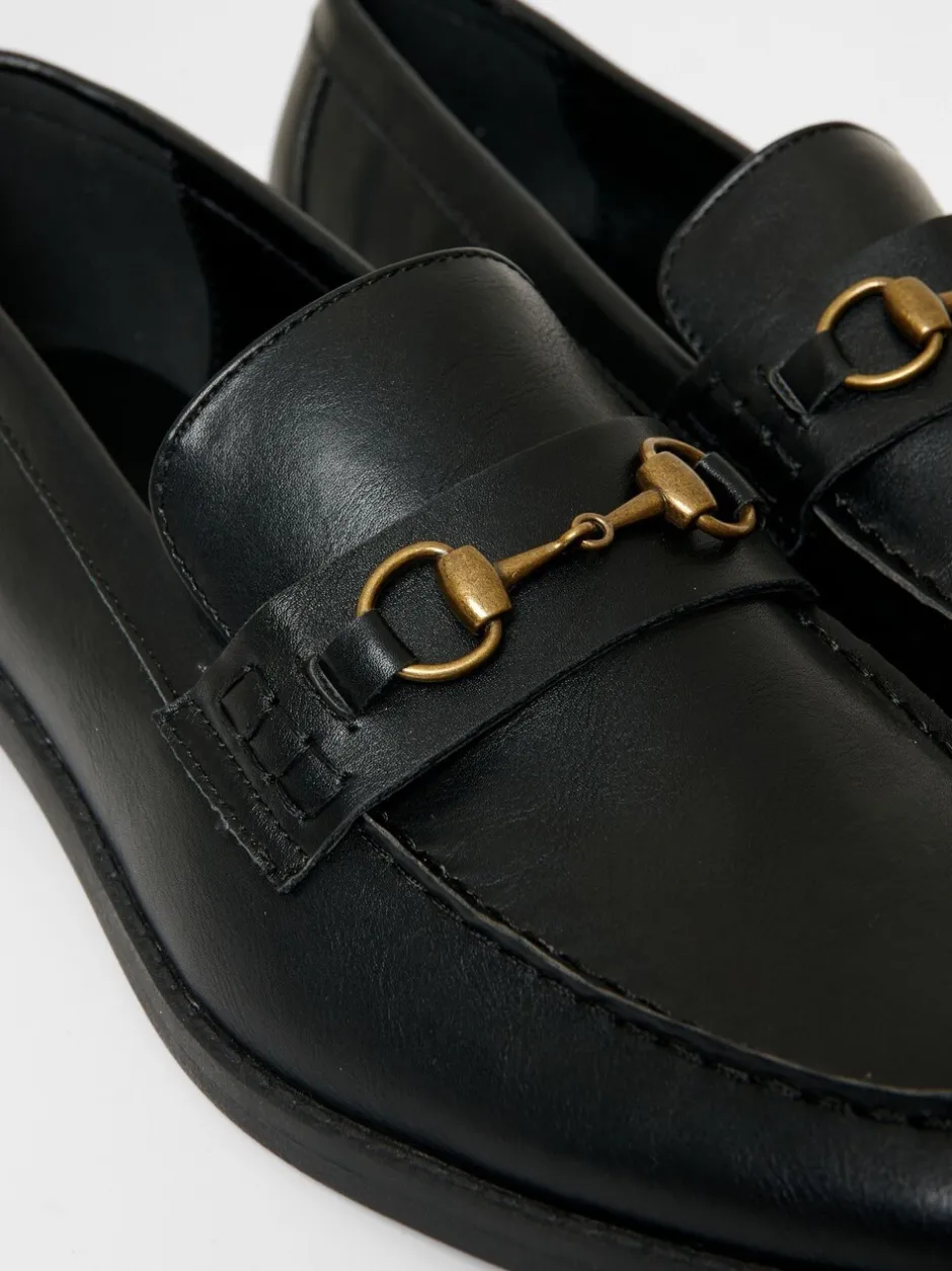 Schoenen|Formele Schoenen|Threadbare - Snaffle Loafers Zwart