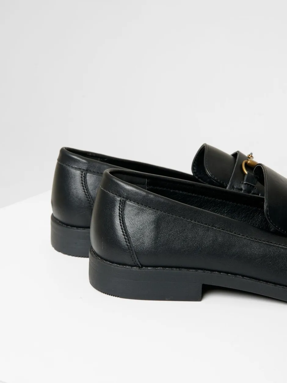 Schoenen|Formele Schoenen|Threadbare - Snaffle Loafers Zwart