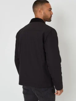 Jassen En Jacks*Threadbare - Twill Lichtgewicht Jack Zwart