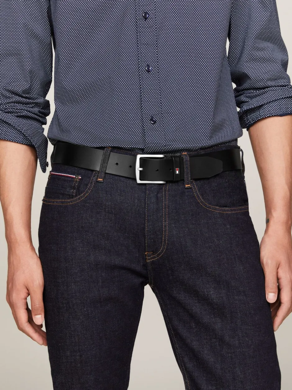 Riemen En Bretels*Tommy Hilfiger - New Denton riem Zwart