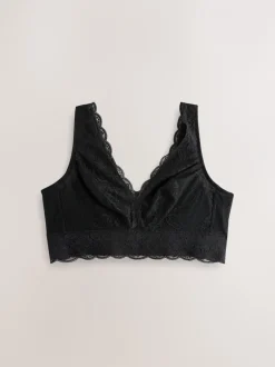 Beha's*Next - Total Support Lace Bra Zwart