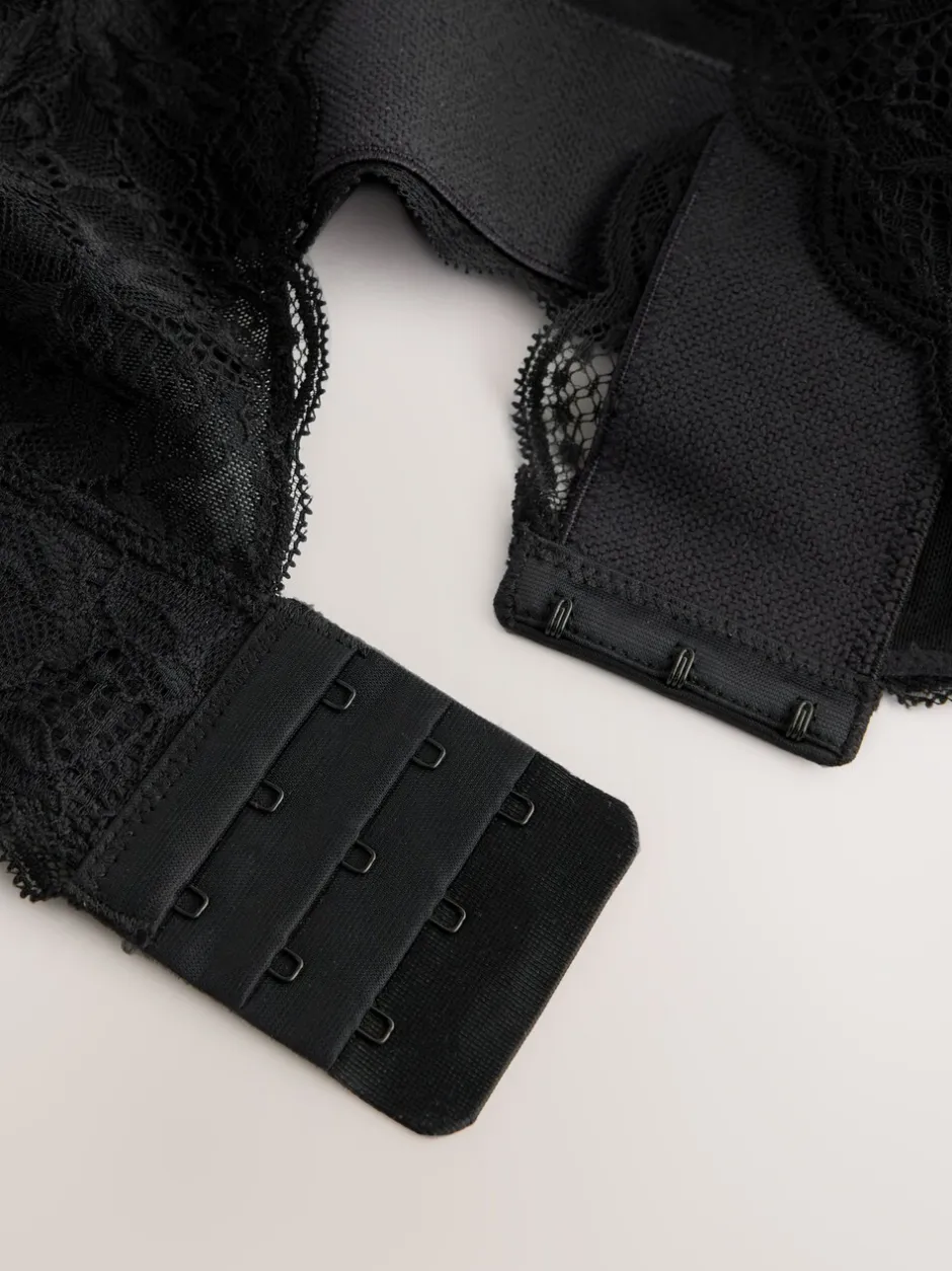 Beha's*Next - Total Support Lace Bra Zwart