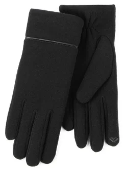 Mutsen, Handschoenen En Sjaals*Totes - Isotoner thermische smartouch-winterhandschoenen met biesdetail voor dames Zwart